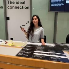 Soheila bei der Arbeit
