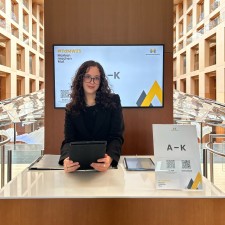 Elis Maria bei der Arbeit