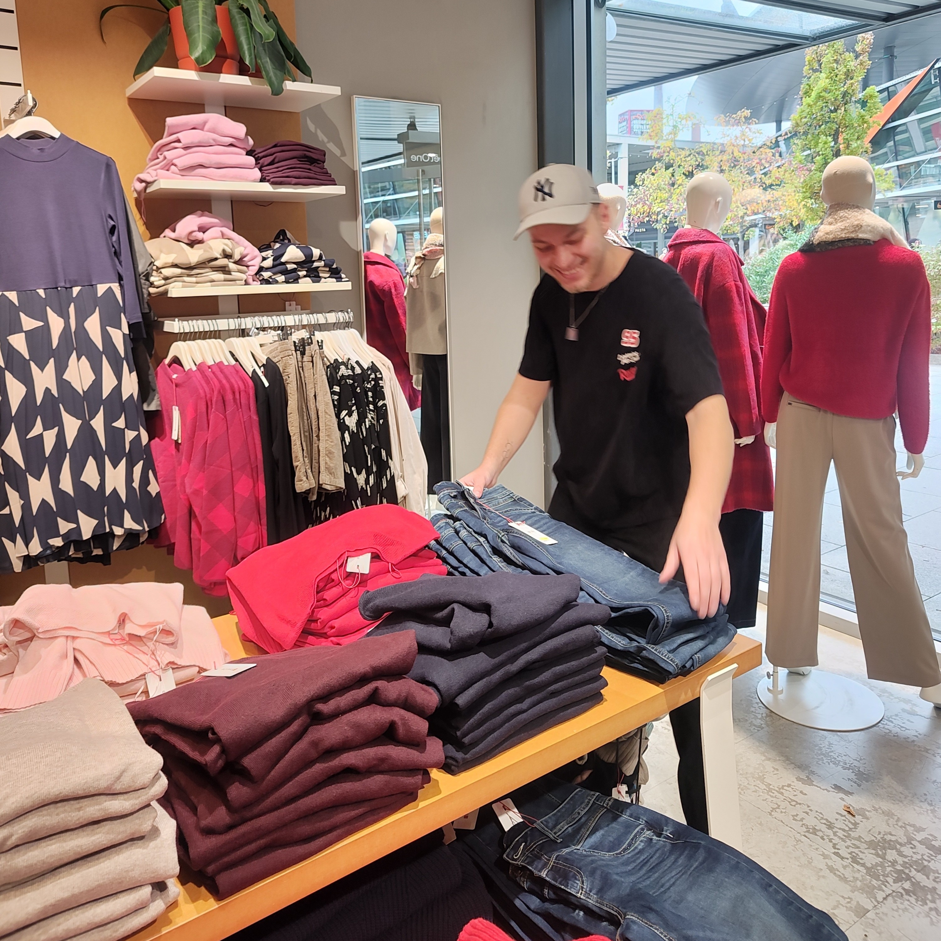 Mitarbeiter im Einsatz