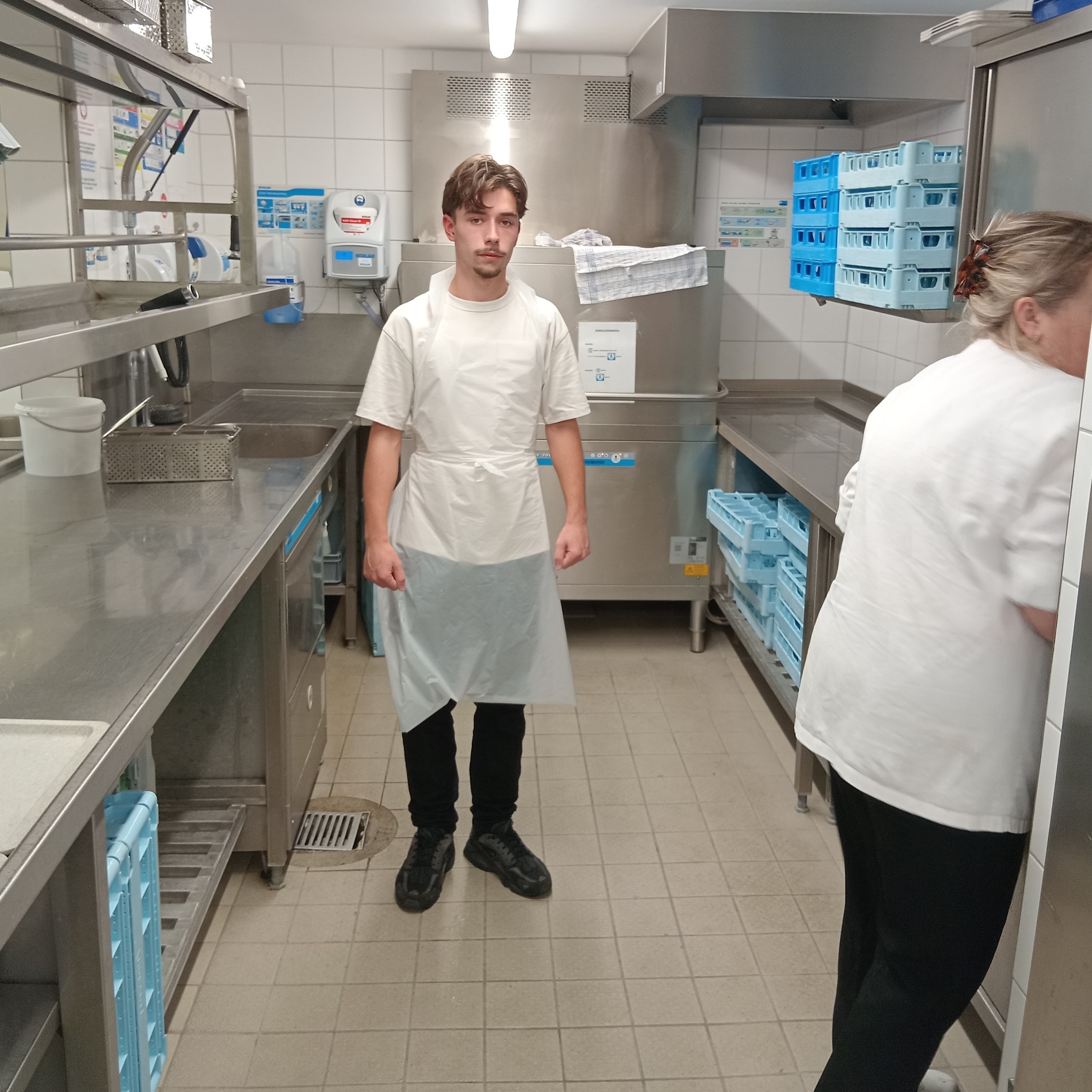 Mitarbeiter im Einsatz