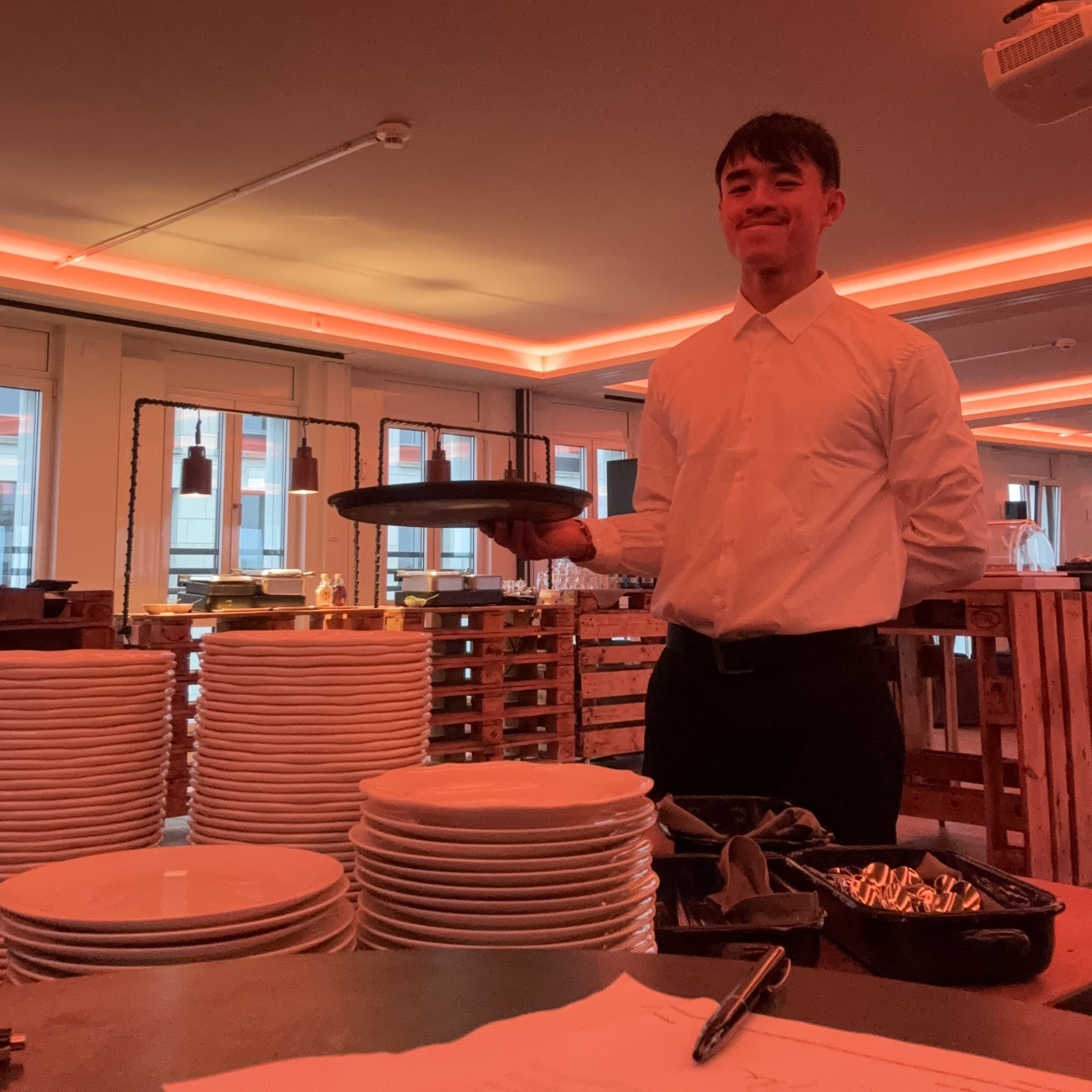 Mitarbeiter im Einsatz