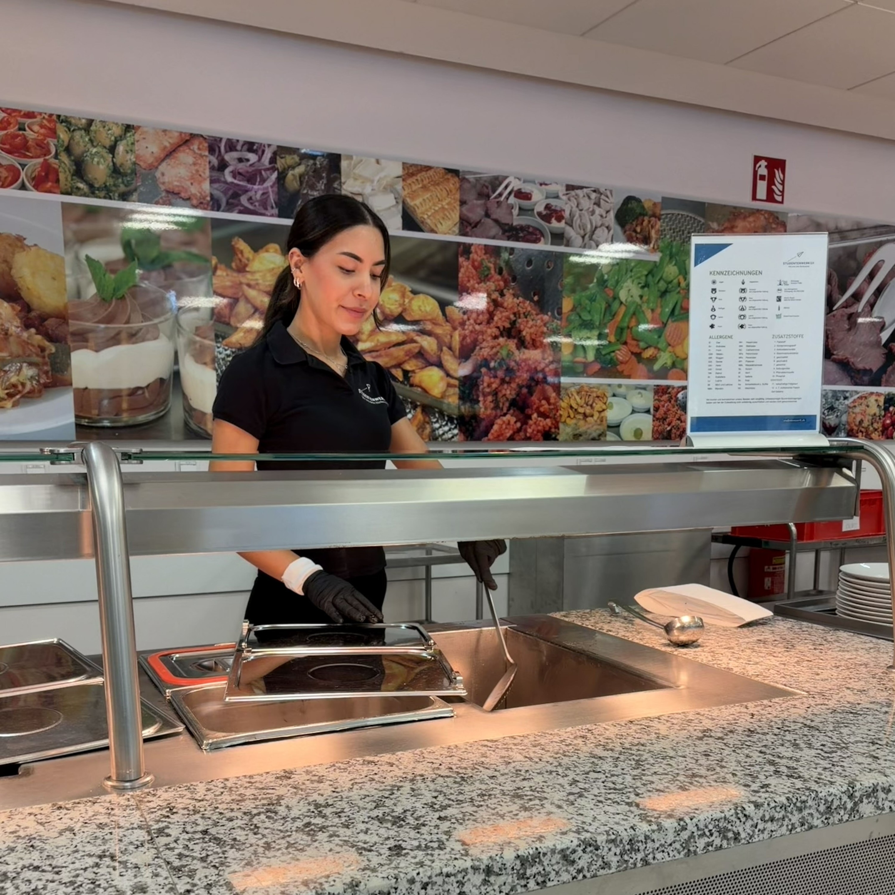 Mitarbeiter im Einsatz