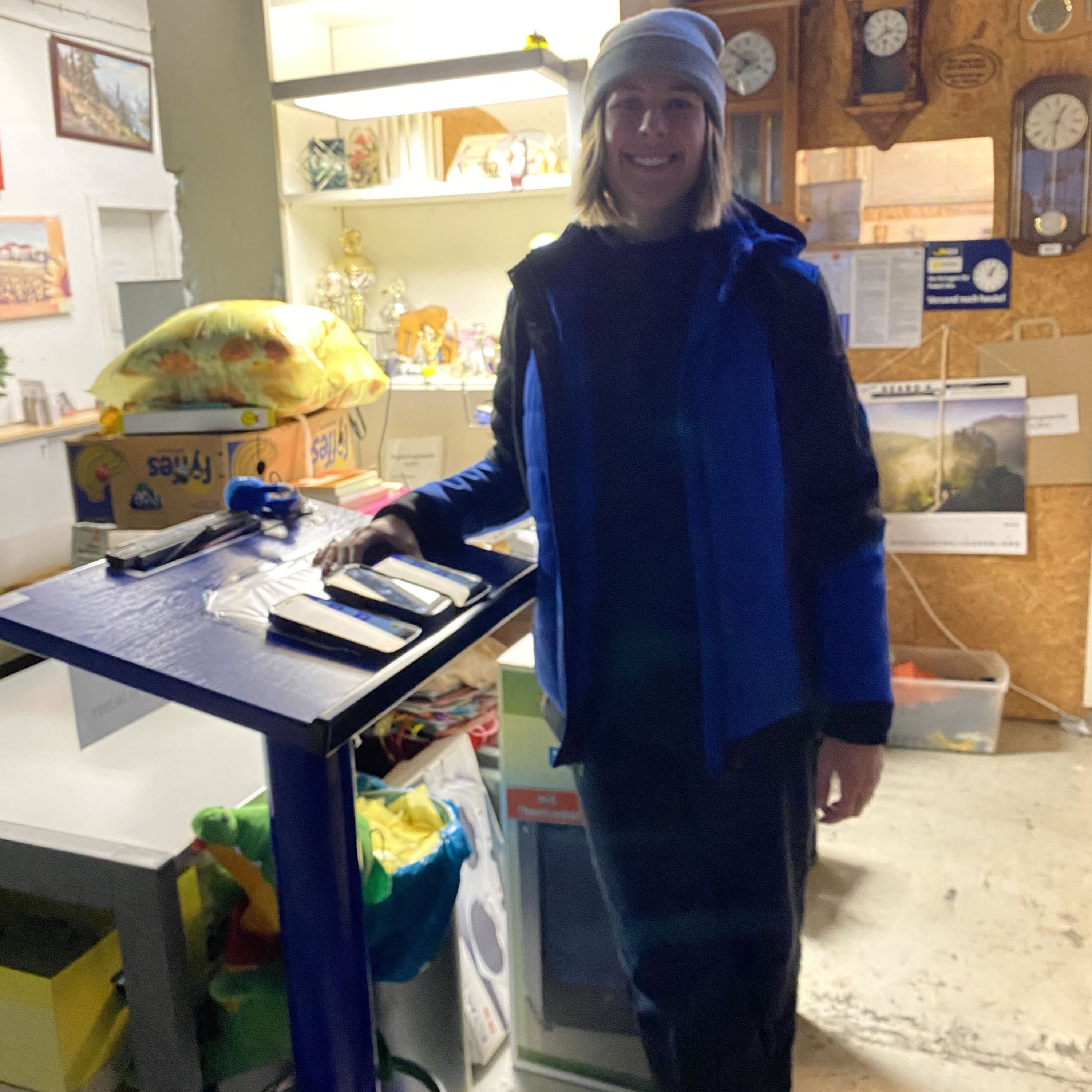 Mitarbeiter im Einsatz