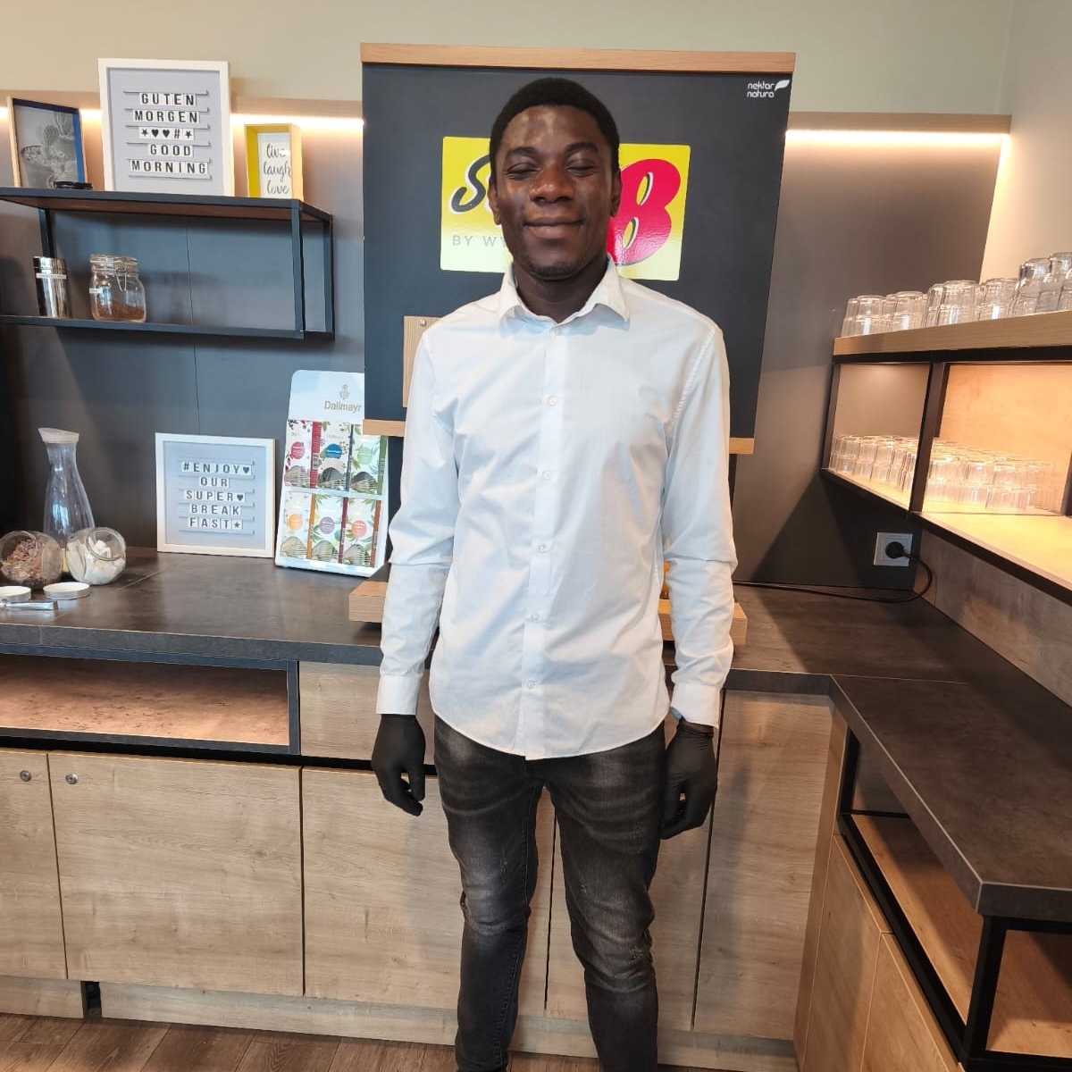 Mitarbeiter im Einsatz