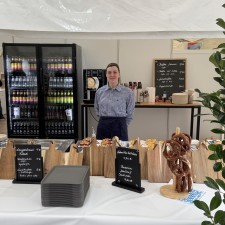 Bernadette bei der Arbeit