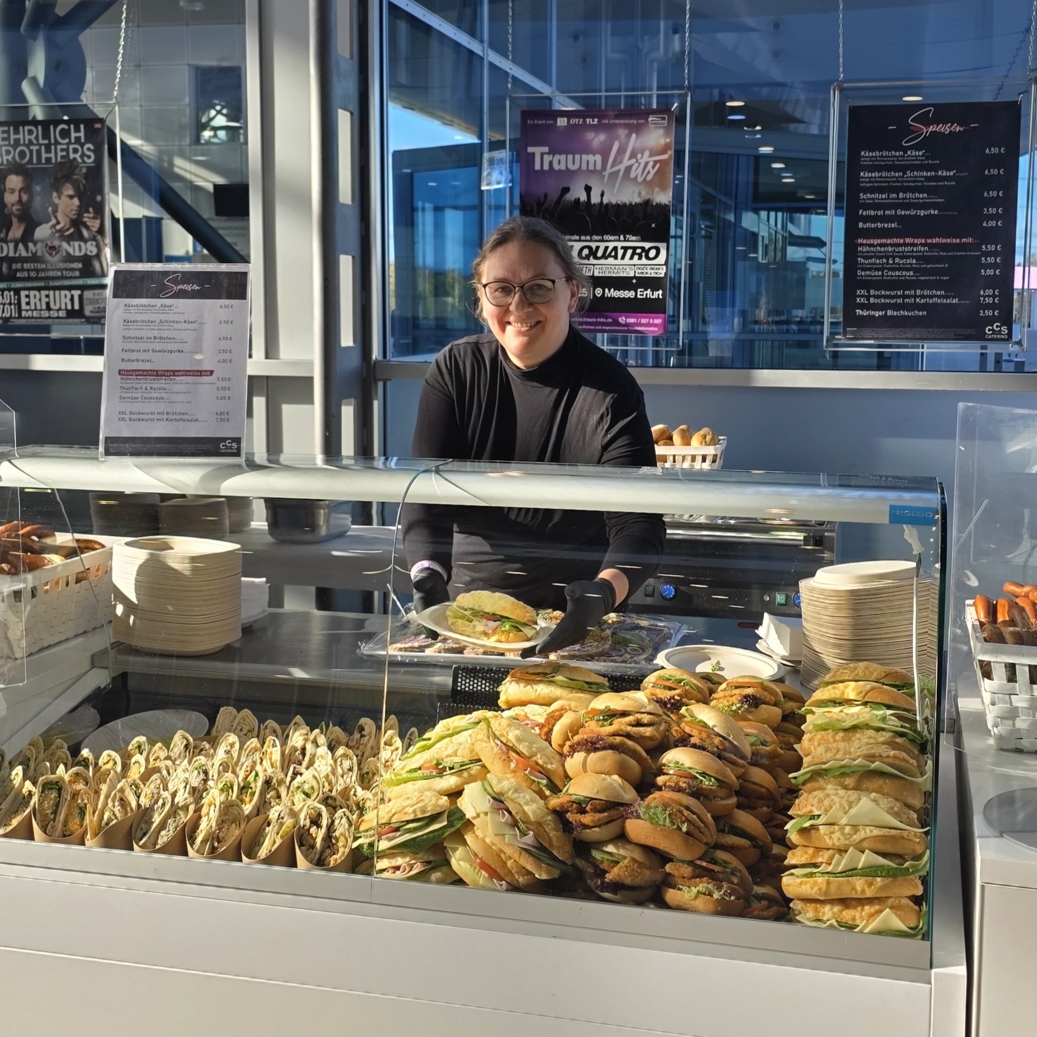 Mitarbeiter im Einsatz