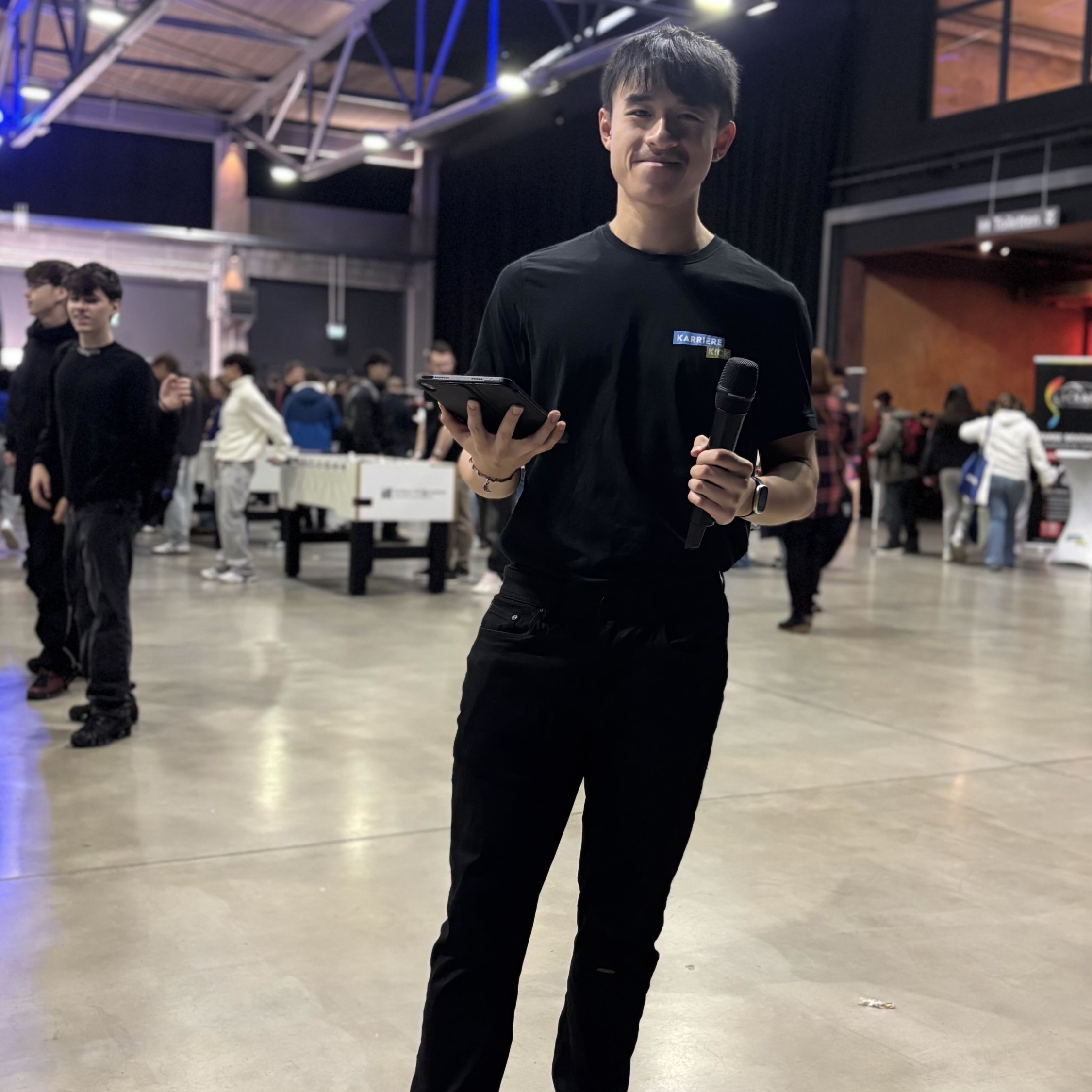 Mitarbeiter im Einsatz