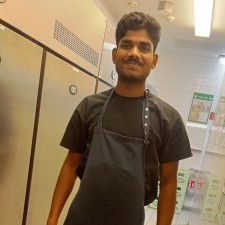 Sathiyaseelan bei der Arbeit
