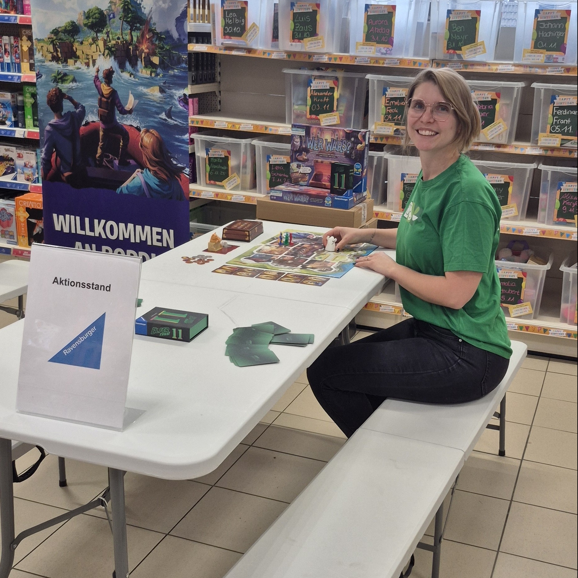 Mitarbeiter im Einsatz