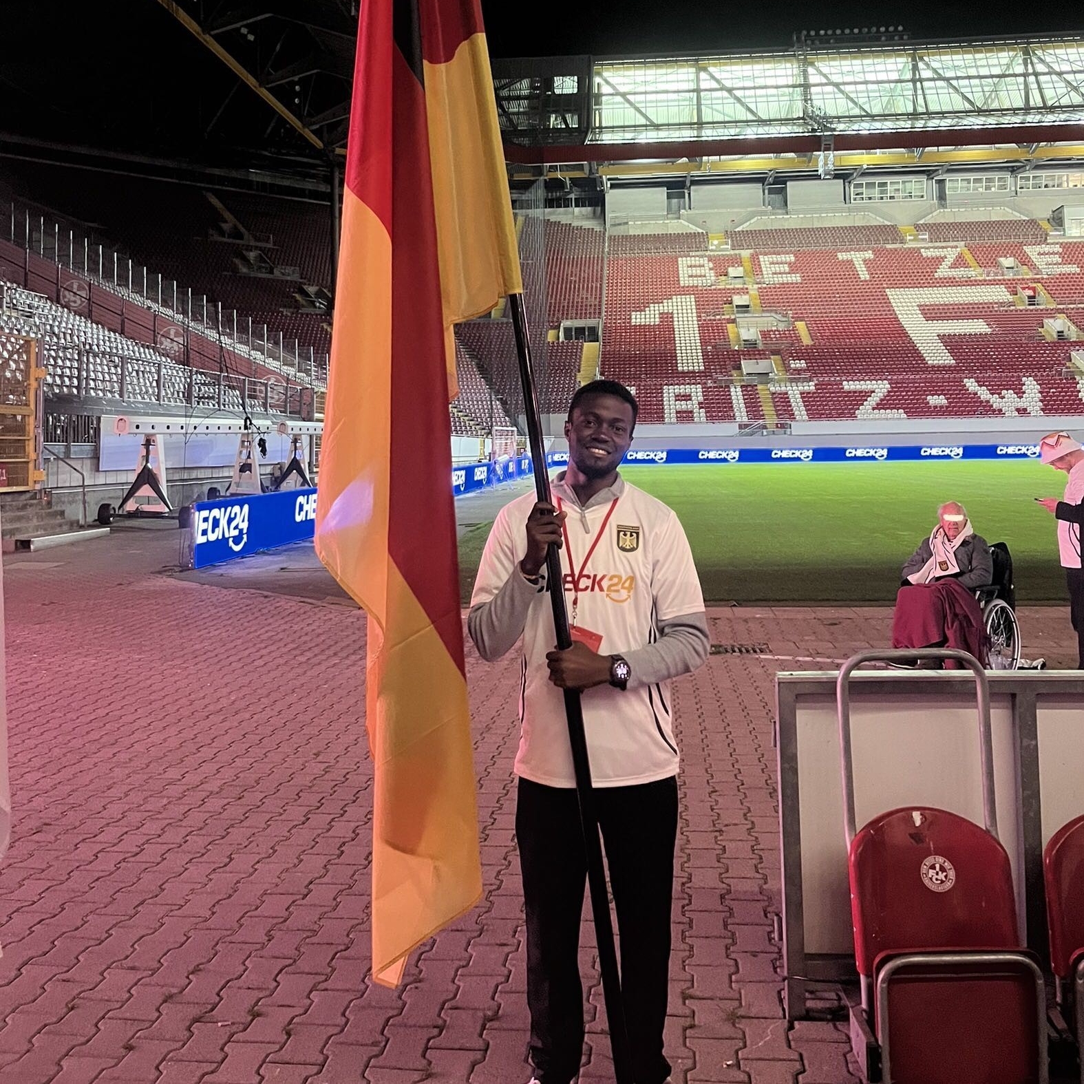 Mitarbeiter im Einsatz