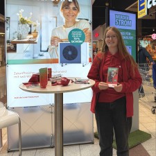 Paula bei der Arbeit