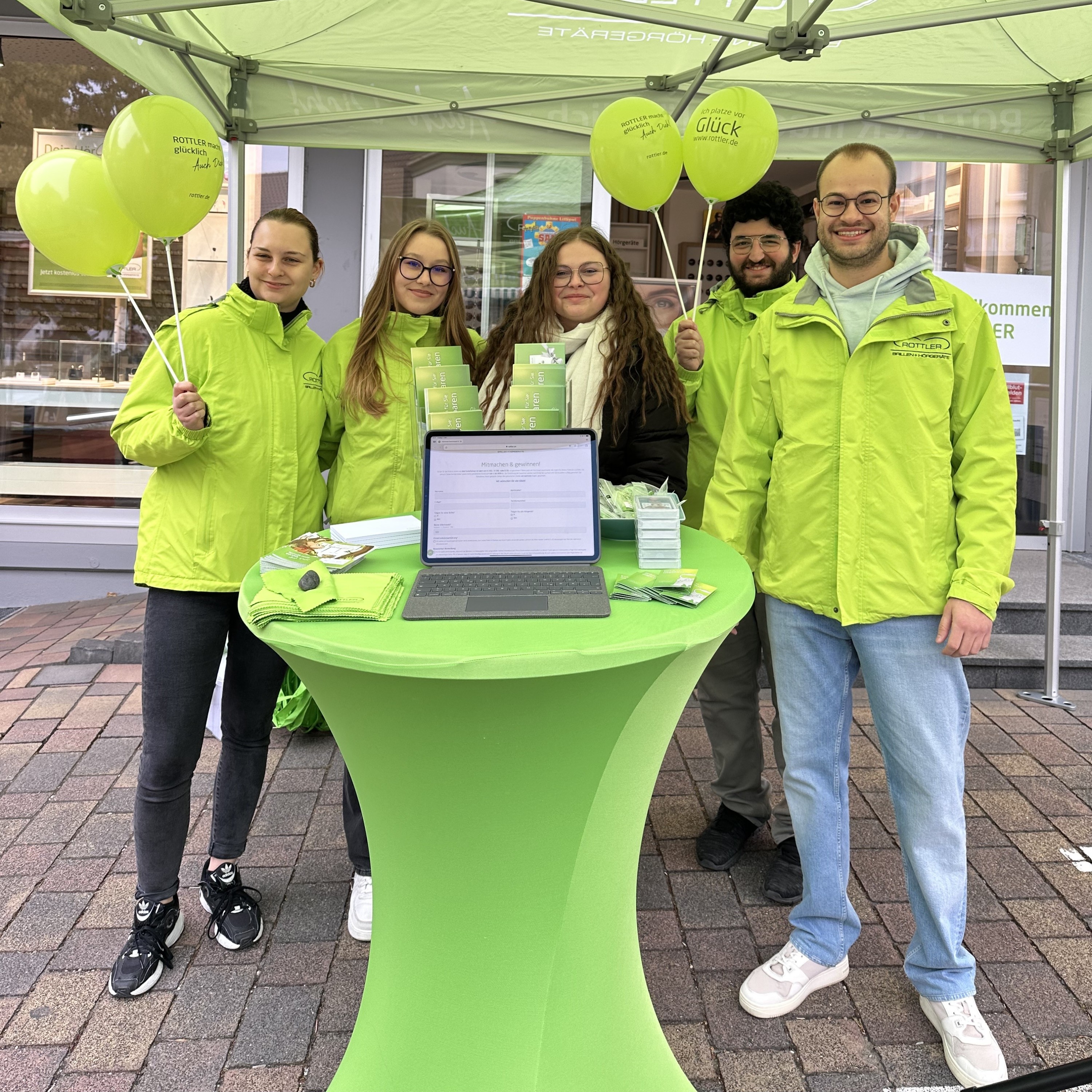 Mitarbeiter im Einsatz