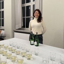 Chiara bei der Arbeit