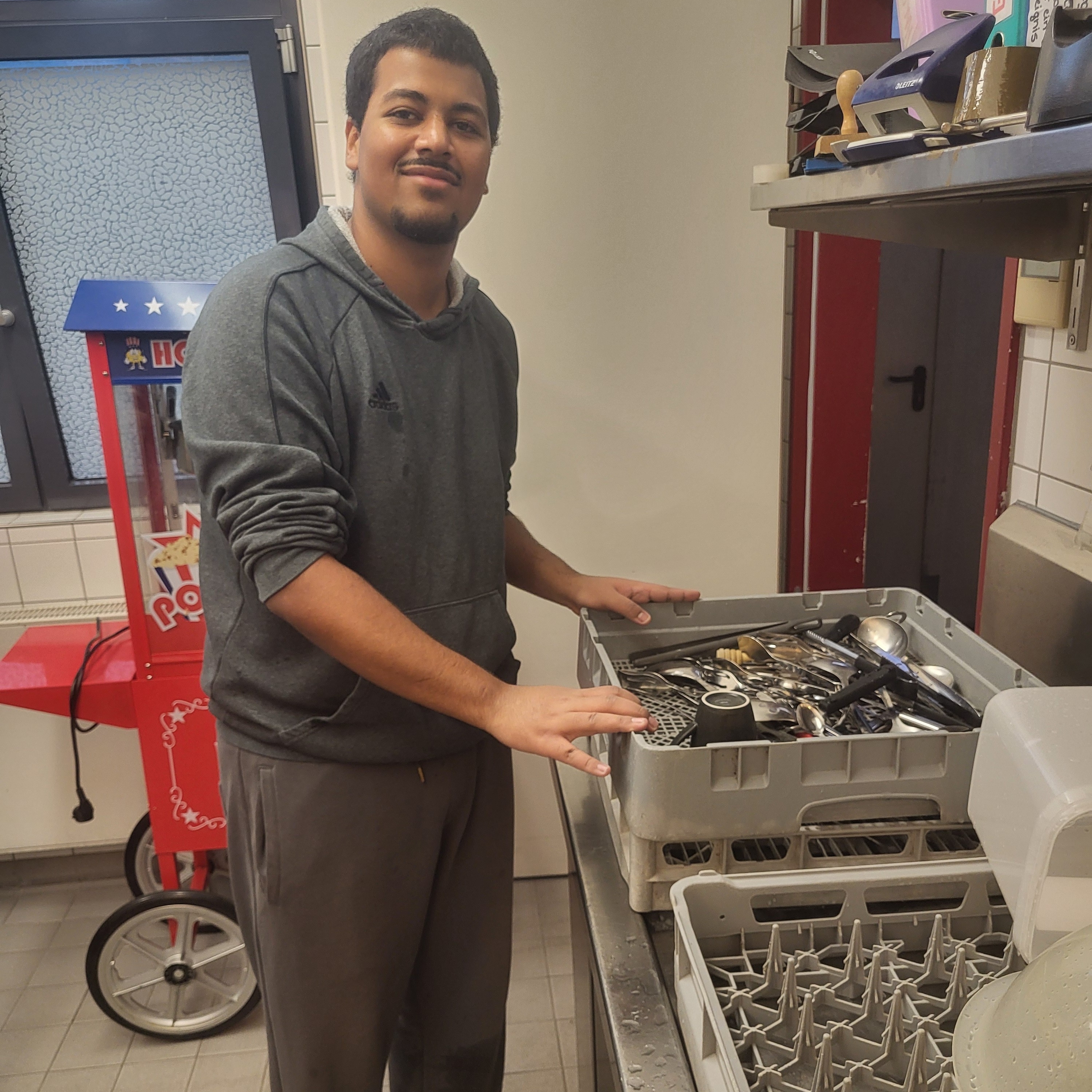 Mitarbeiter im Einsatz