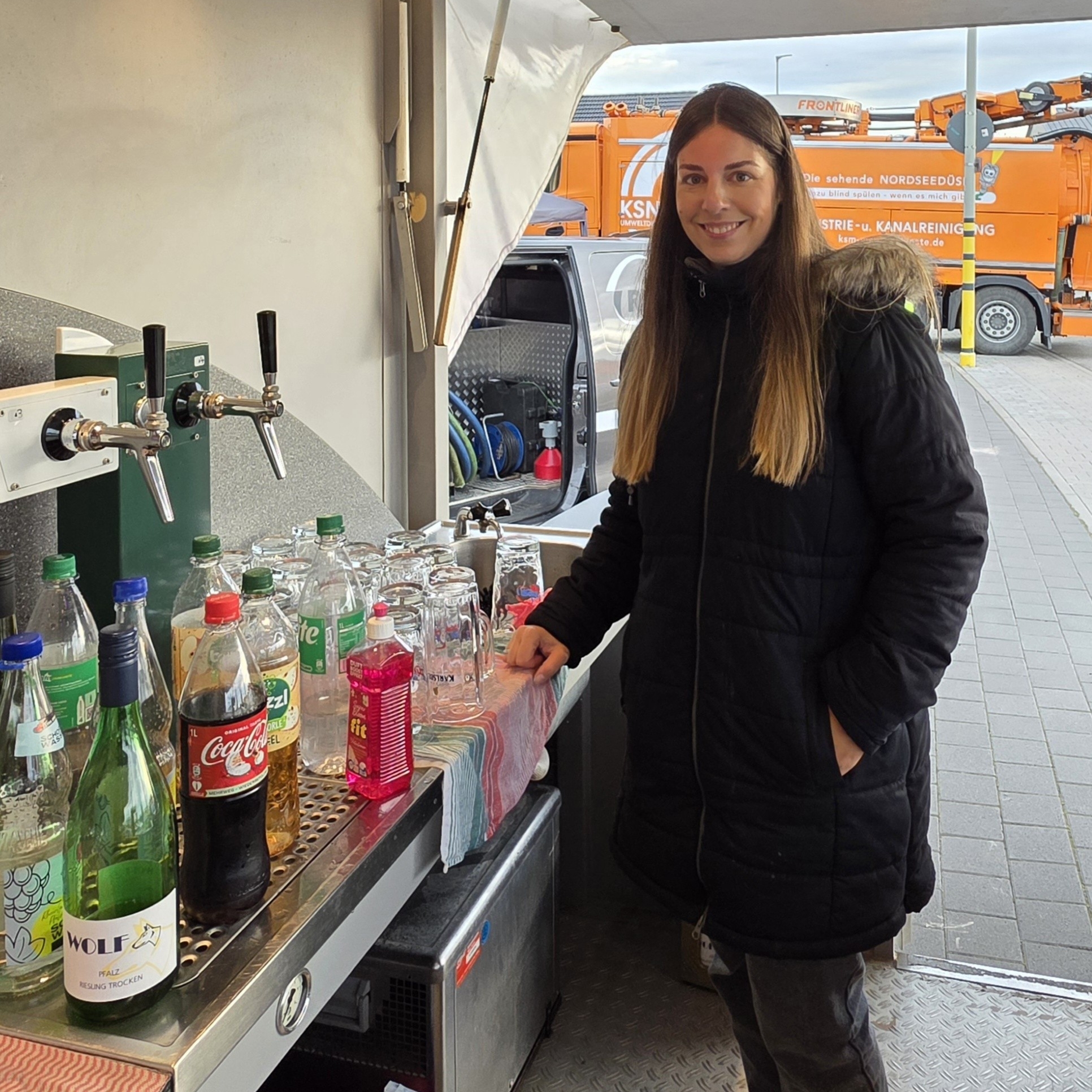 Mitarbeiter im Einsatz