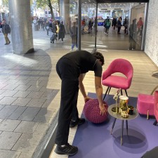 Marco bei der Arbeit