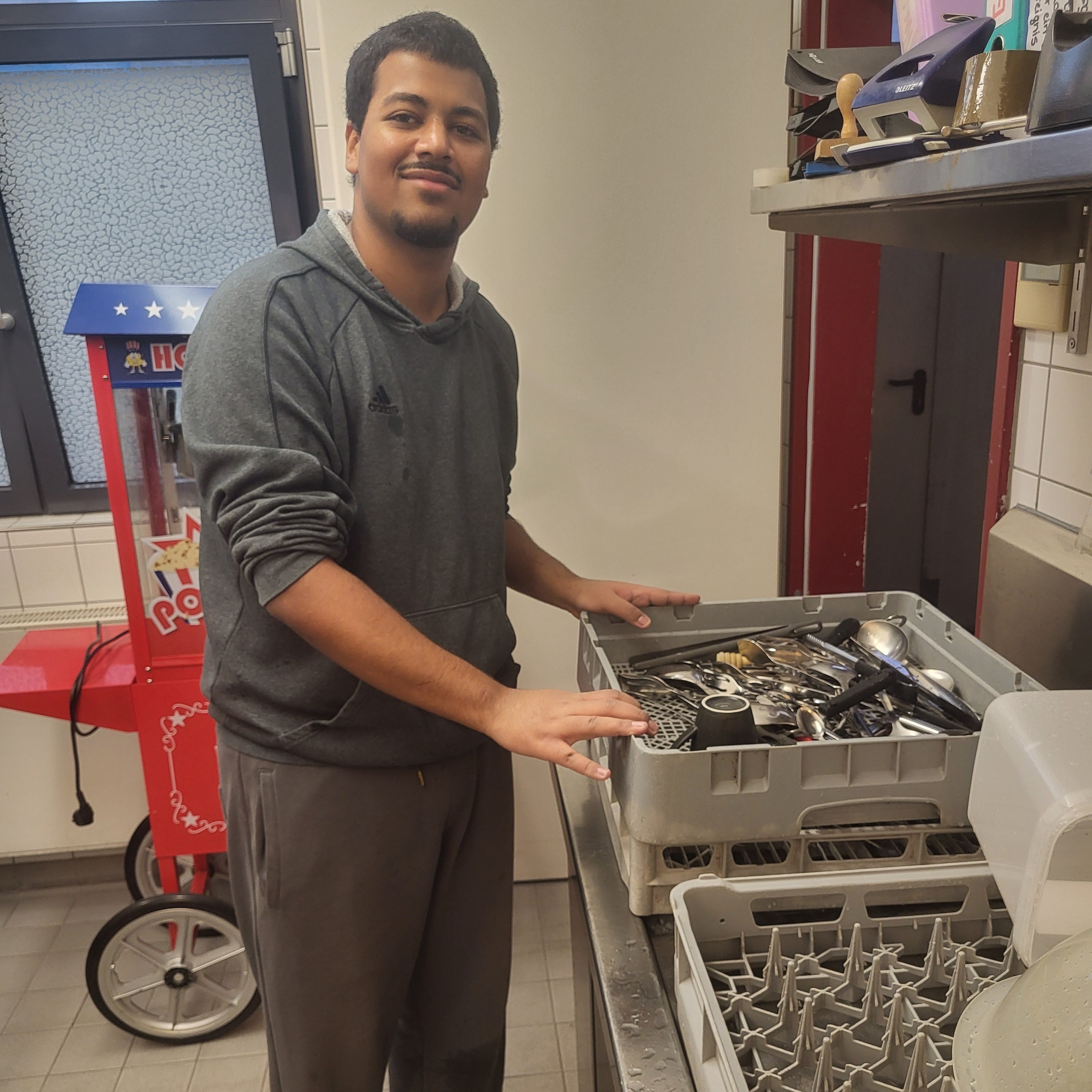 Mitarbeiter im Einsatz