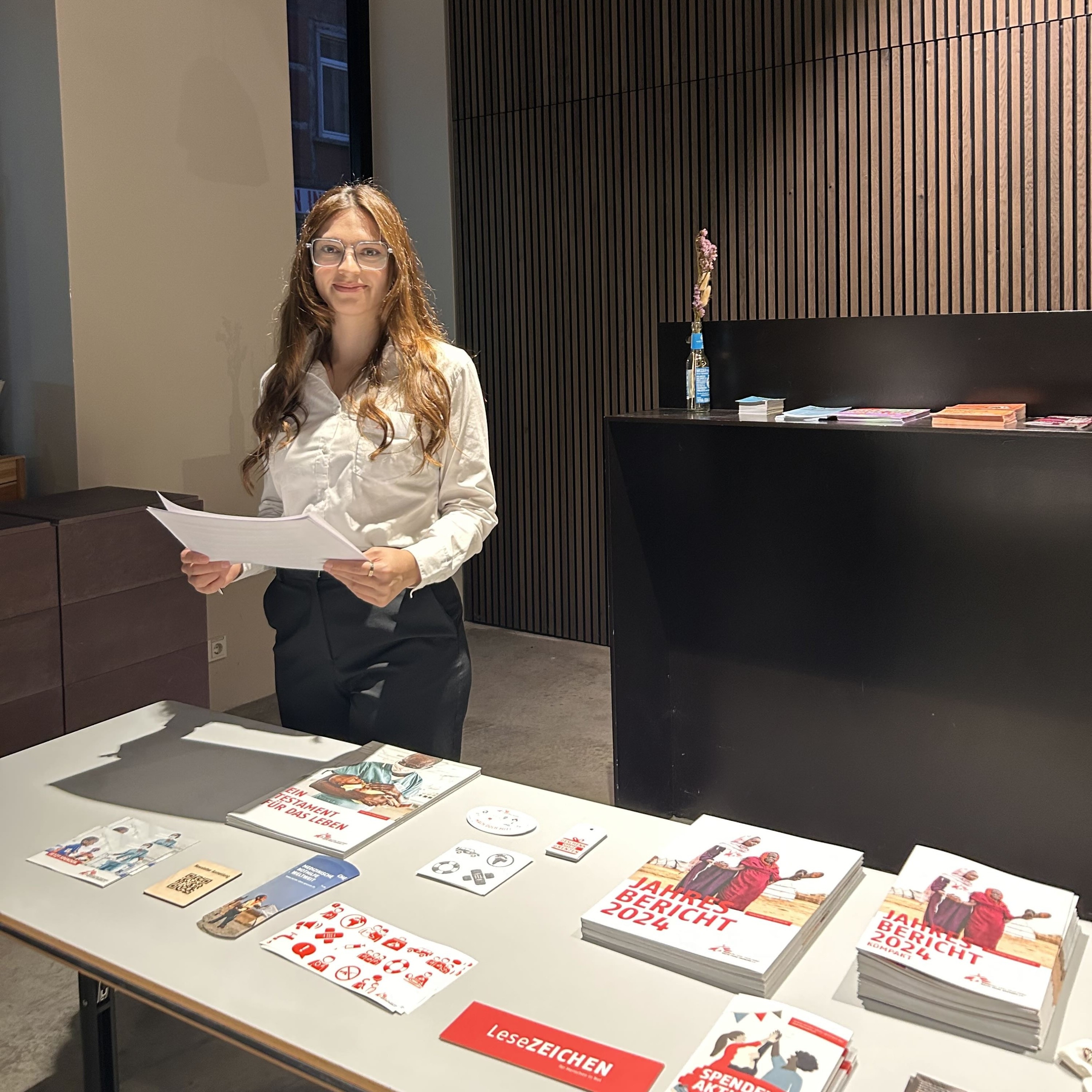 Mitarbeiter im Einsatz