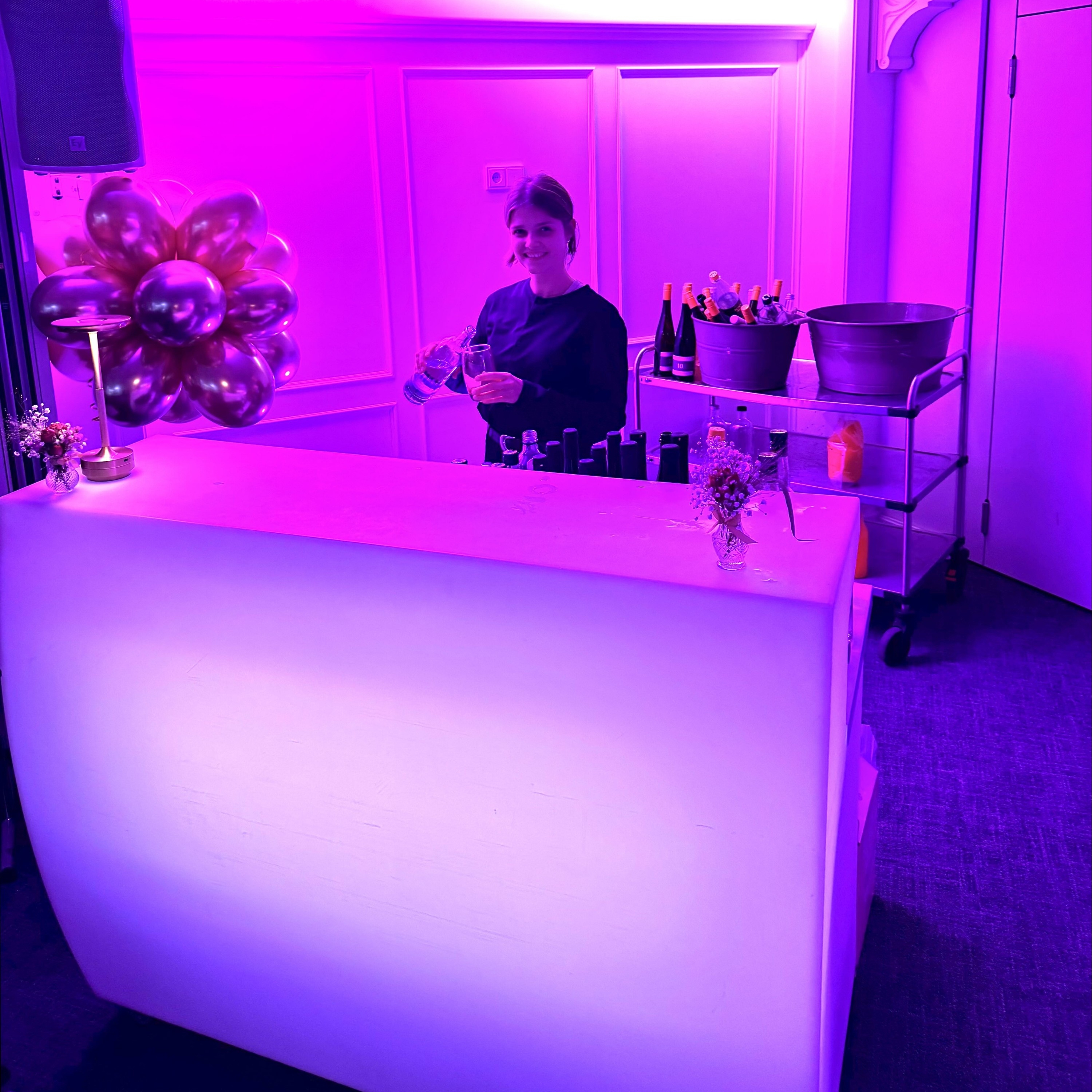 Mitarbeiter im Einsatz