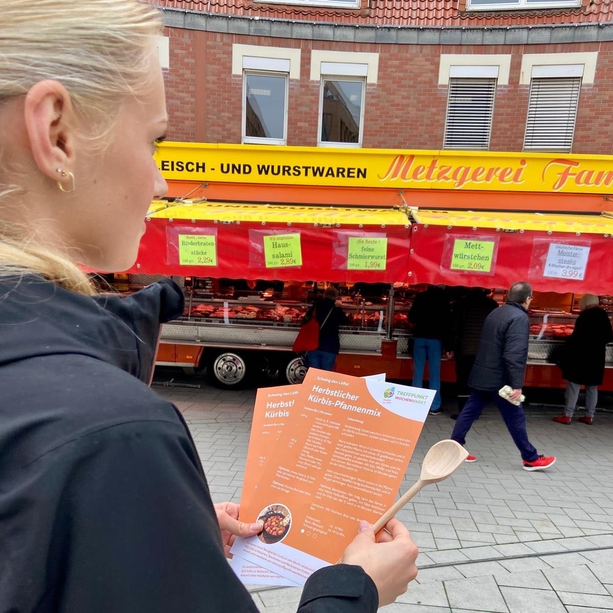 Mitarbeiter im Einsatz