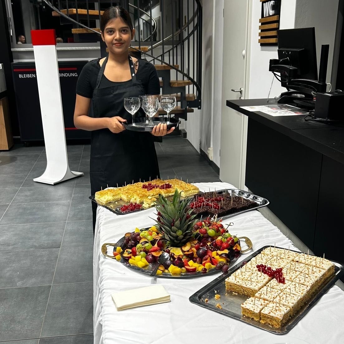 Mitarbeiter im Einsatz