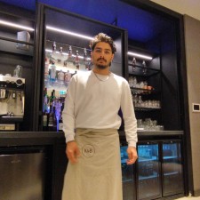 Amirmohammad bei der Arbeit