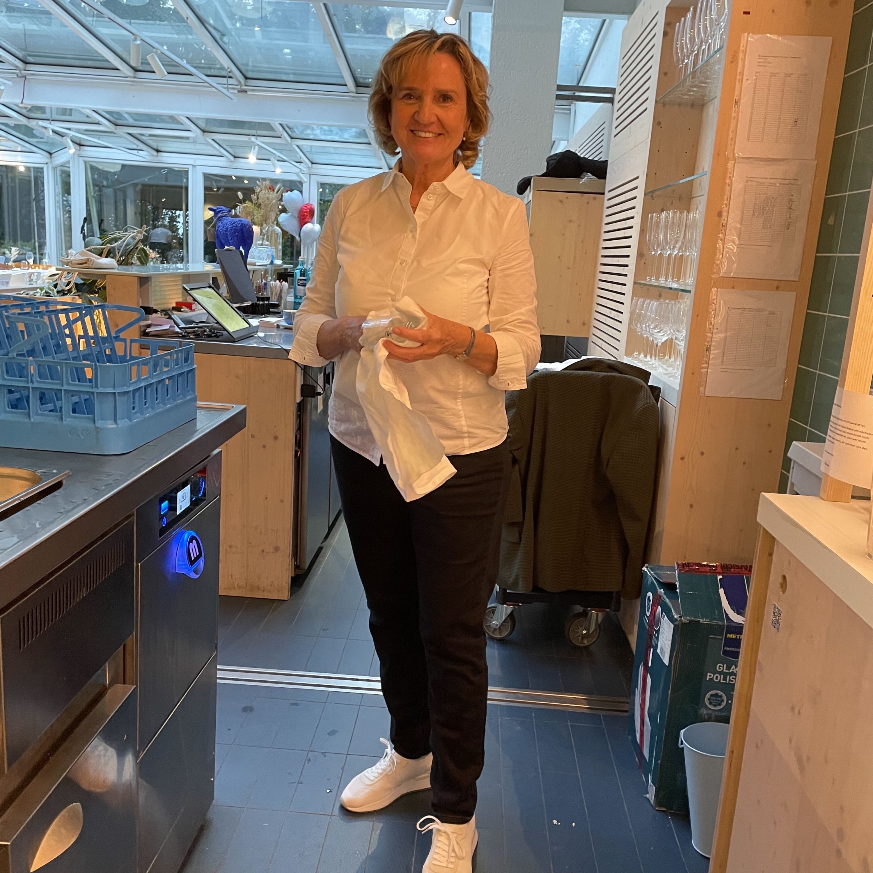 Mitarbeiter im Einsatz