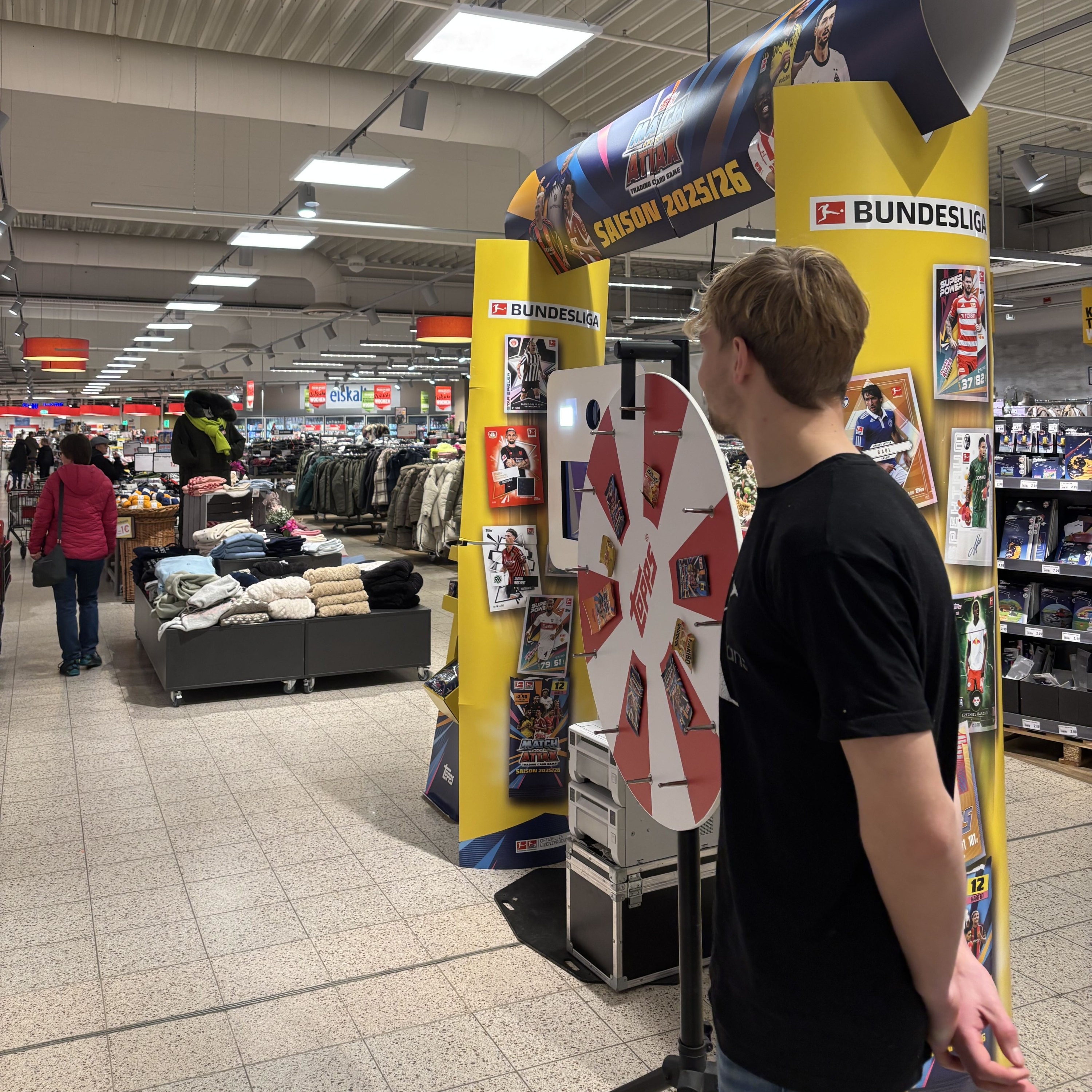 Mitarbeiter im Einsatz