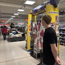 Pascal bei der Arbeit