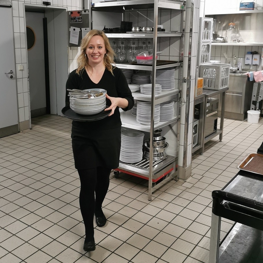 Mitarbeiter im Einsatz