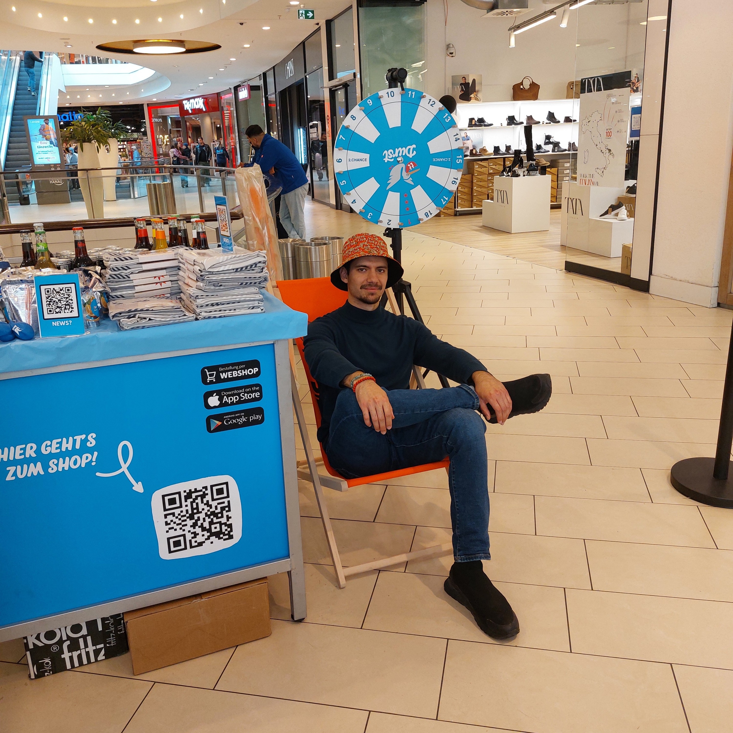 Mitarbeiter im Einsatz