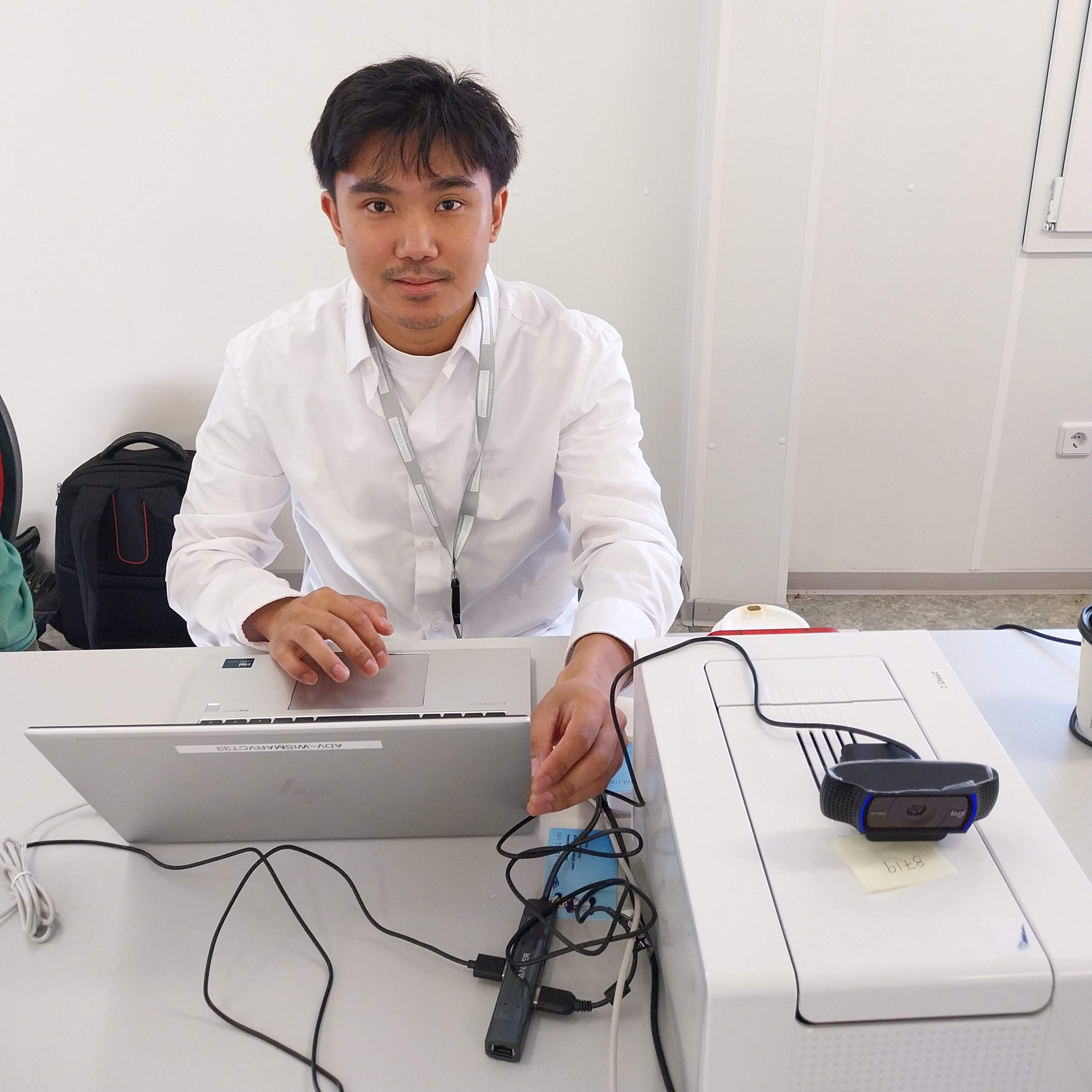 Mitarbeiter im Einsatz