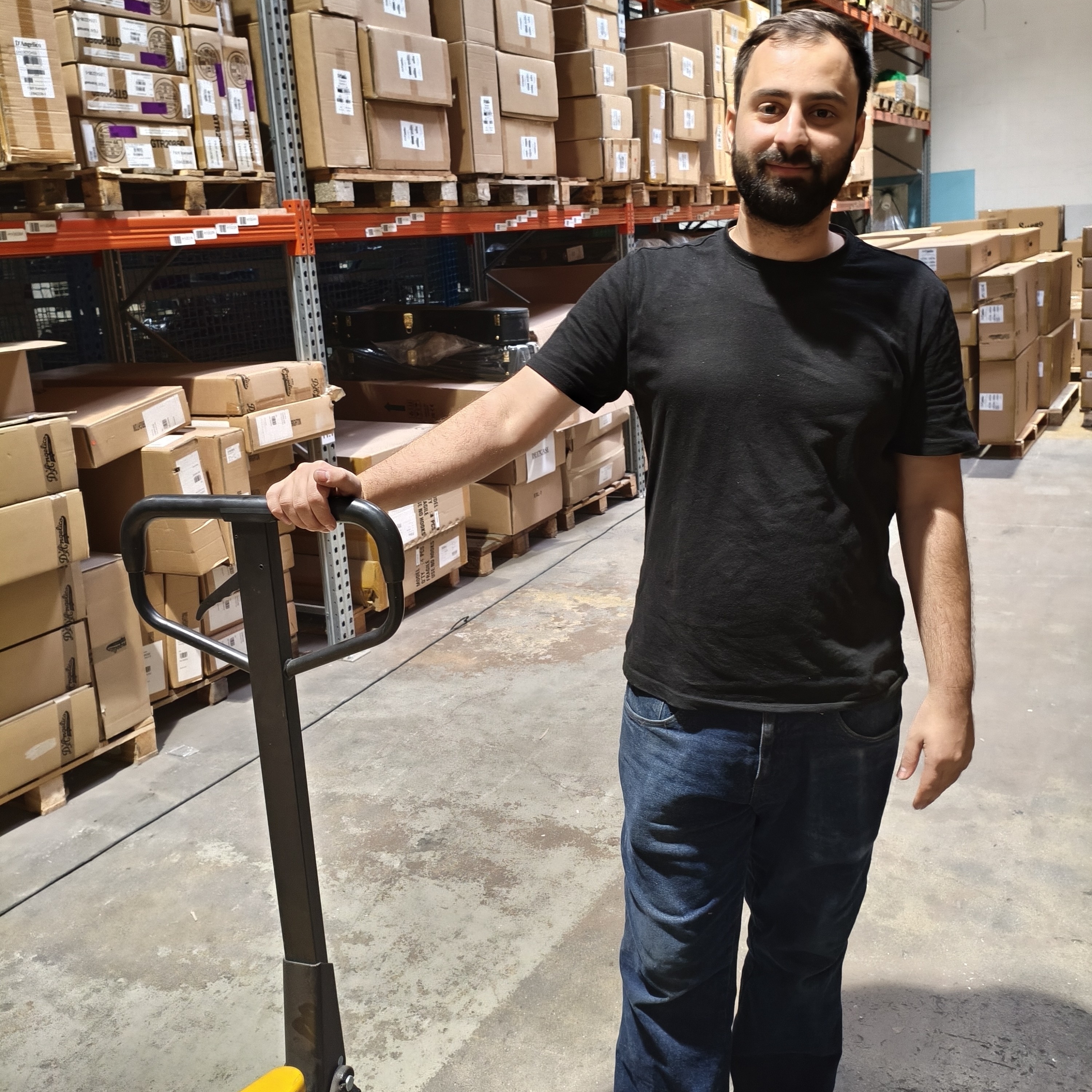 Mitarbeiter im Einsatz