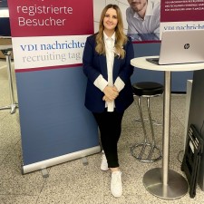 Lucia Pavlova bei der Arbeit