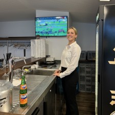 Anna Katharina bei der Arbeit