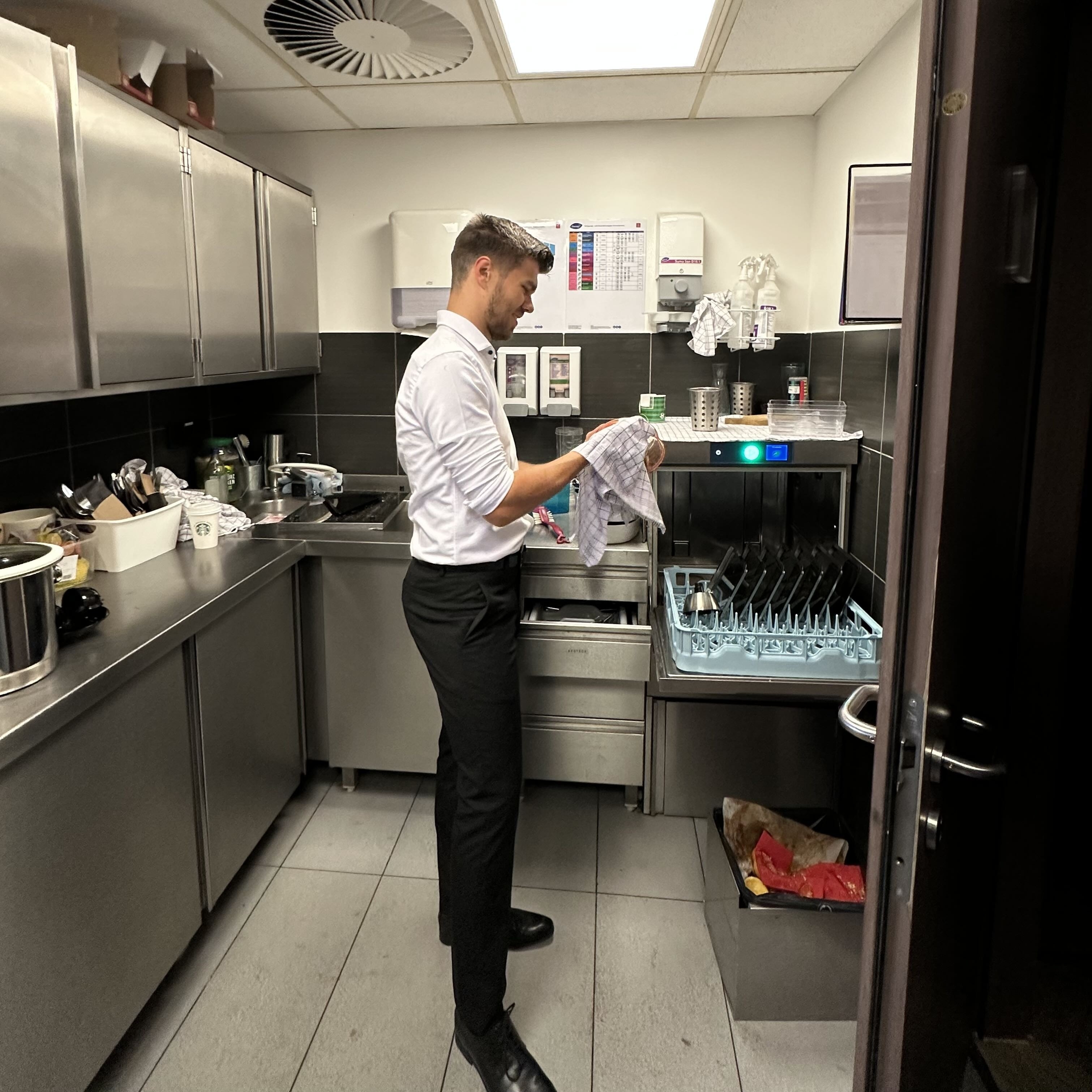 Mitarbeiter im Einsatz