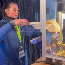 Demetra bei der Arbeit