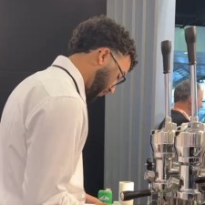 Salah Eddine bei der Arbeit