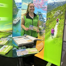 Lissa Eva Maria arbeitet als Messehost/ess (m/w/d) auf der Messe