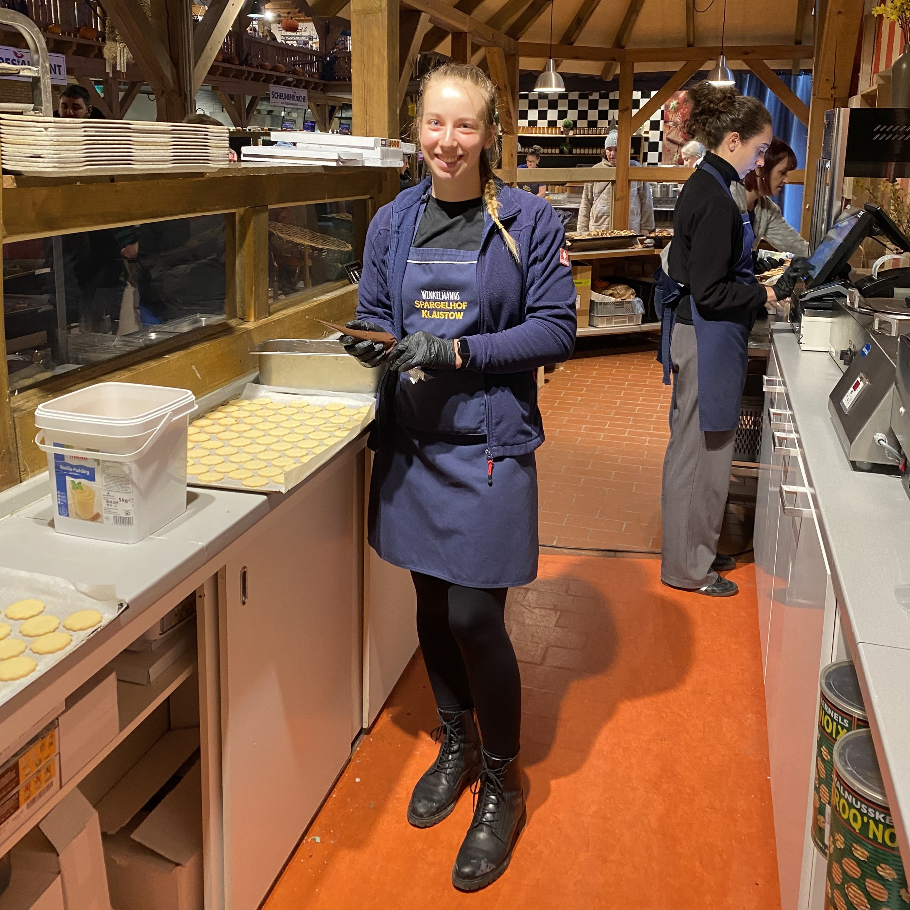 Mitarbeiter im Einsatz