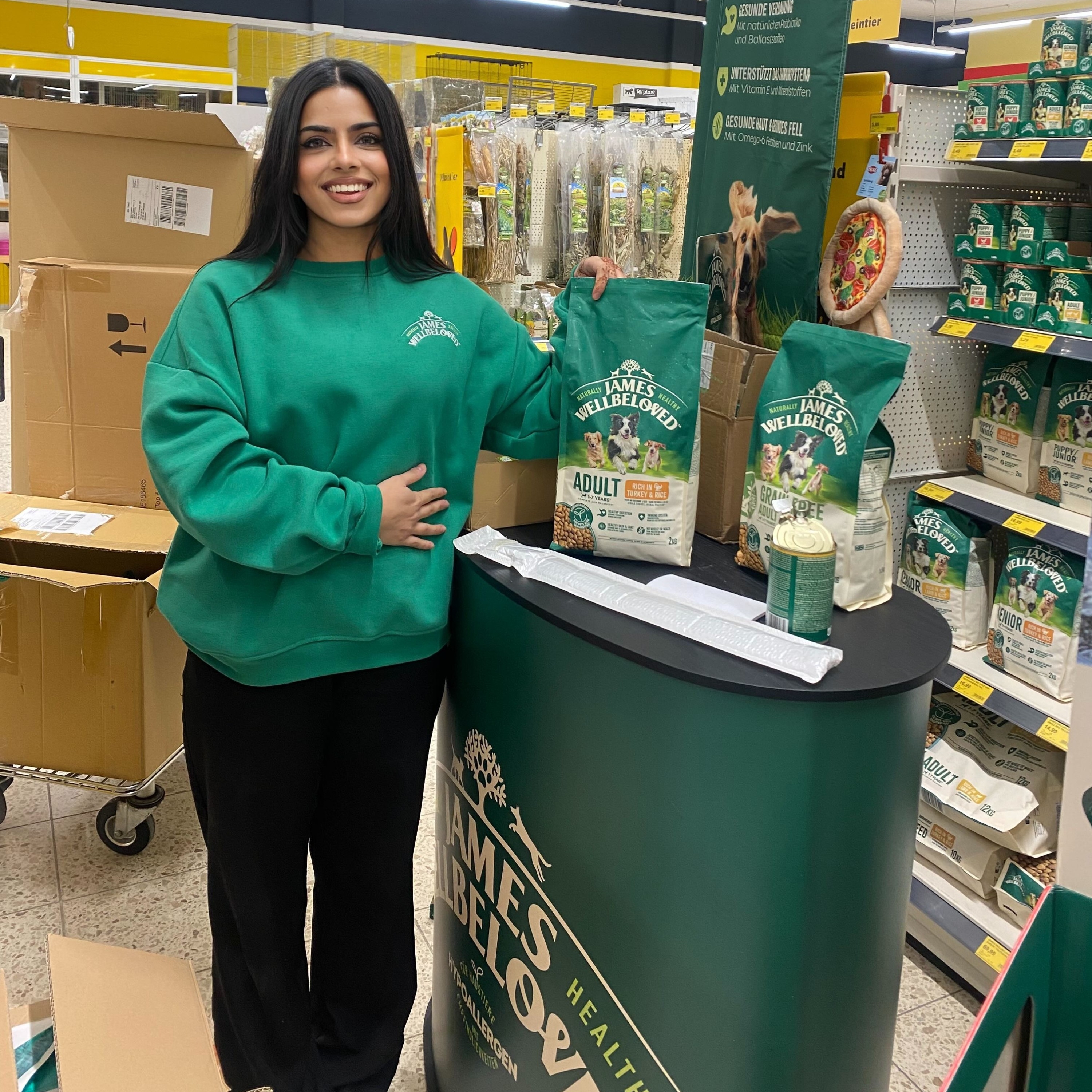 Mitarbeiter im Einsatz