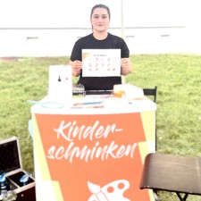 Farwa bei der Arbeit