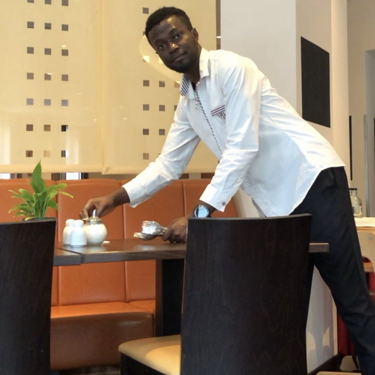 Mitarbeiter im Einsatz