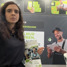 Carla bei der Arbeit