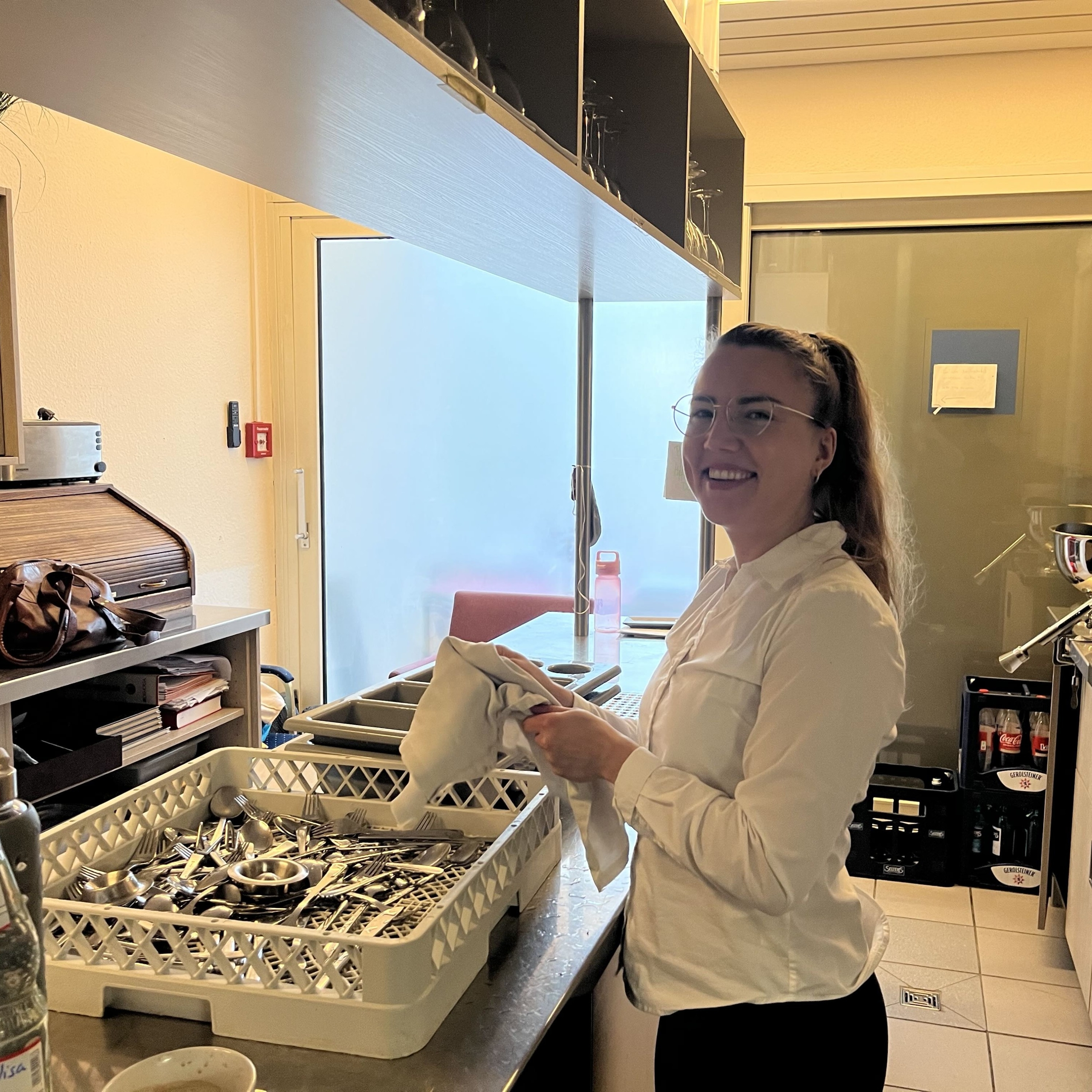 Mitarbeiter im Einsatz