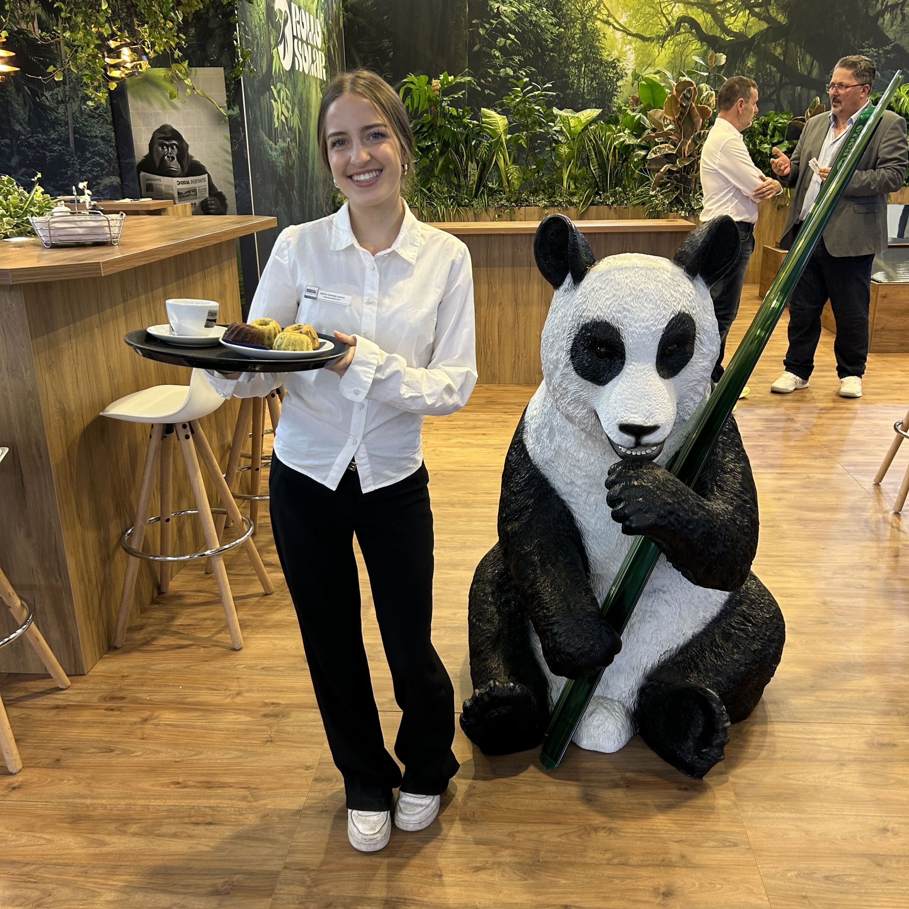 Mitarbeiter im Einsatz