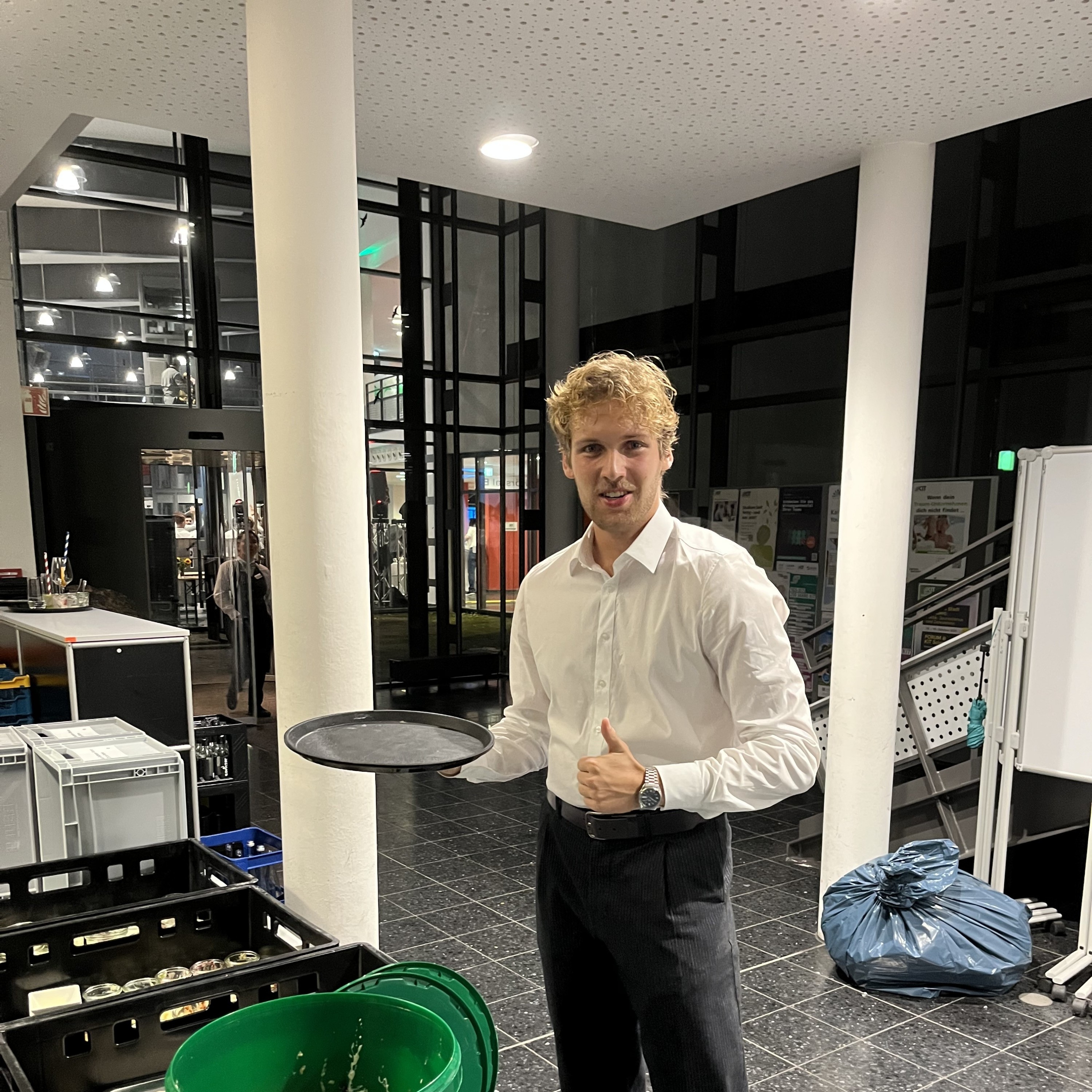 Mitarbeiter im Einsatz