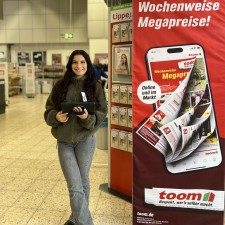 Nour-Iza Bernadette bei der Arbeit