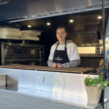 Kristina bei der Arbeit