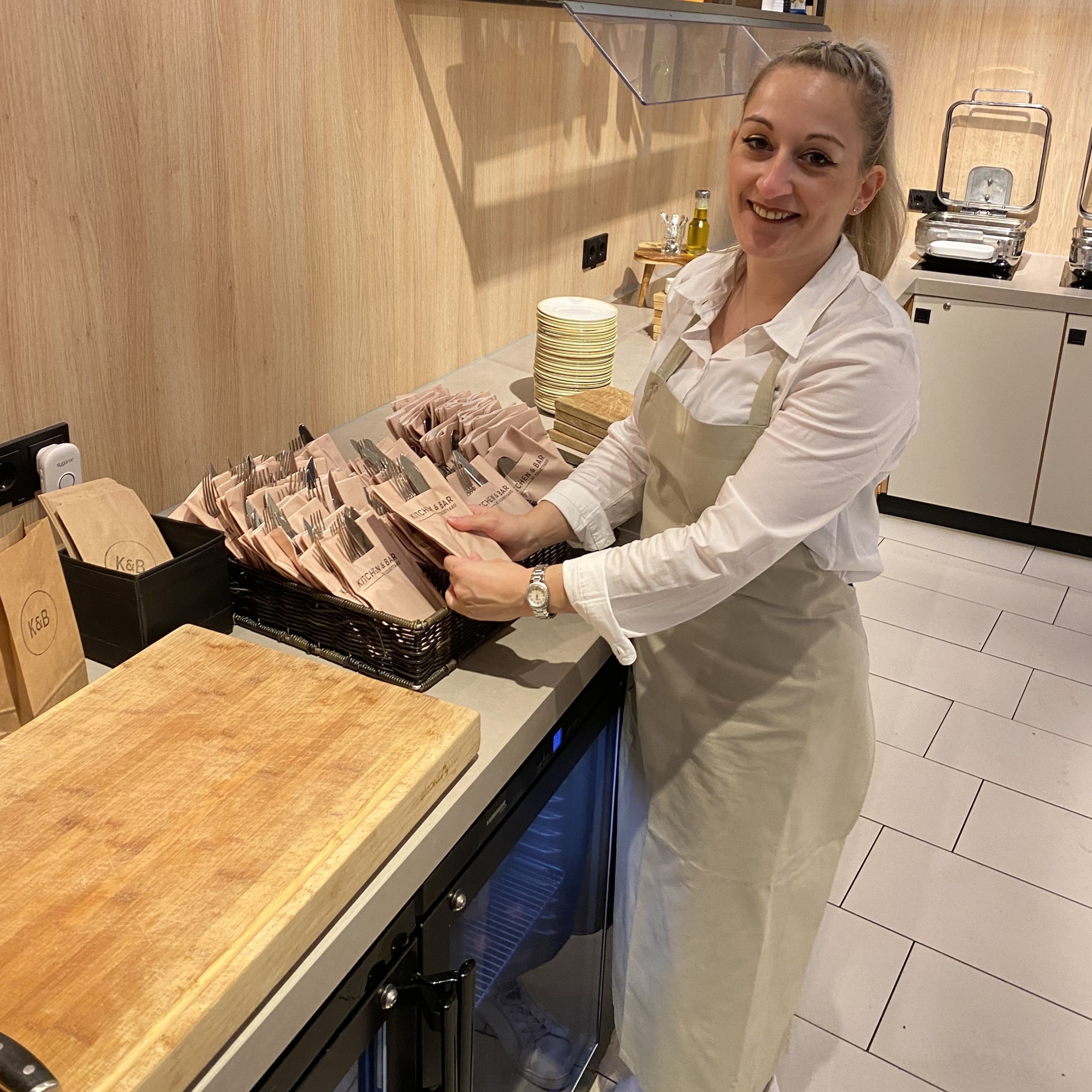 Mitarbeiter im Einsatz